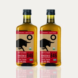 ORIGIN 846 Origin 846 Unfiltered Organic Extra Virgin Olive Oil, Decanted, First Cold Press, Single Source, No Sediments, Dark Plastic Bottle, High polyphenol, Non-GMO, Kosher for Passover, Allergen Free, (28.6 fl oz / 846mL) - 2 Pack