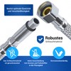 VIOKS Flexible Hose Kitchen Tap 3/8 Inch Outer Diameter x