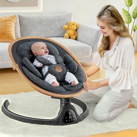 Baby Swings for Infants, Fasonbaby Infant Swing with 3 Seat Positions