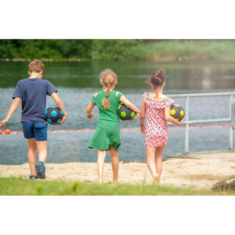 voetballen - Straatvoetbal Rubber Geel (1 TOYS)