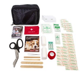 Emergency Zone Pet First Aid Kit. Prepare Your Dog for Hurricanes, Earthquakes, Wildfires, etc.