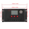 LCD PWM Solar Charge Controller 12V 24V Automatic Recognition Solar