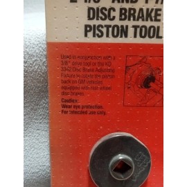 KD Tools 3355 - Disc Brake Piston Tool 2 1/8" & 1 7/8"  Works with KD 3342