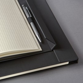 Sigel CO161 CONCEPTUM Notebook, approx. A5, squared, hardcover, magnetic fastener, black