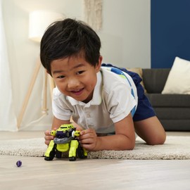 Dickie Toys - Spider Tank Transformer Vehicle (12 cm) - Innovative Robot Vehicle (Tank & Robot in One) with Additional Toy Car, for Children from 3 Years, Multicoloured