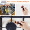 2PACK Razor Blade Scraper, 2-in-1 Scraper Tool with 12Pcs Plastic