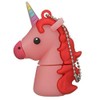 Tula Pink Hardware - 16GB USB Flash Drive, Pink Unicorn