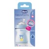 Chicco biberón Natural Feeling 250 ml azul para bebés, 1