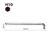 VESSEL 8200BP Hex Bar, Ball Point, L-Shaped Wrench, Short Shaft,