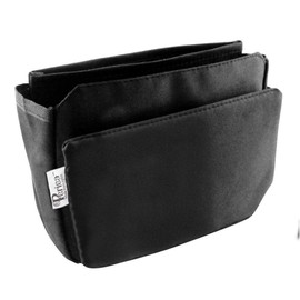 Periea ‘Tegan’ Small Handbag Organiser Insert or Make-up Bag – 5 Colours Available (Black)