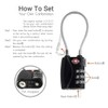 CFMOUR TSA Locks - 1, 2, 3, 4, 5, 6
