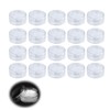 KQHOMEI Small Divided Round Case, 0.2 fl oz (5 ml),