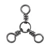 Dr.Fish Assortment 50 Three-Way Swivels Triple Swivels Trolling Catfish Rig