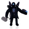 wiztex Titan Speaker Man and Camera Man Cuddly Toys -