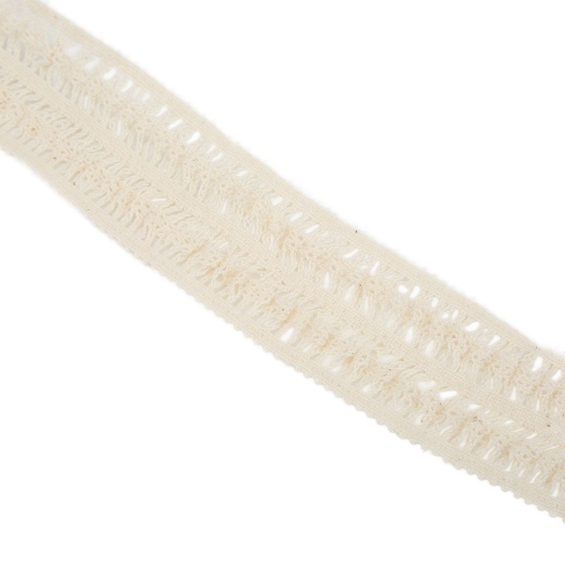 Lace Ribbon Clear Pattern Soft Touch Durable Lace Sewing Trims