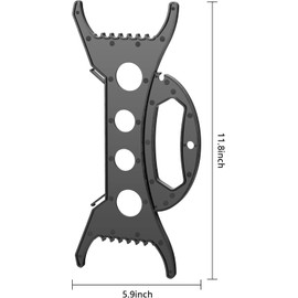 8 PCS All Purpose Light Storage Holder-11.8Inch Christmas Light Cord Wind Up Storage Organizer-Holiday Light Storage for Tree Lights Extension Cord Garland（NO Light String）