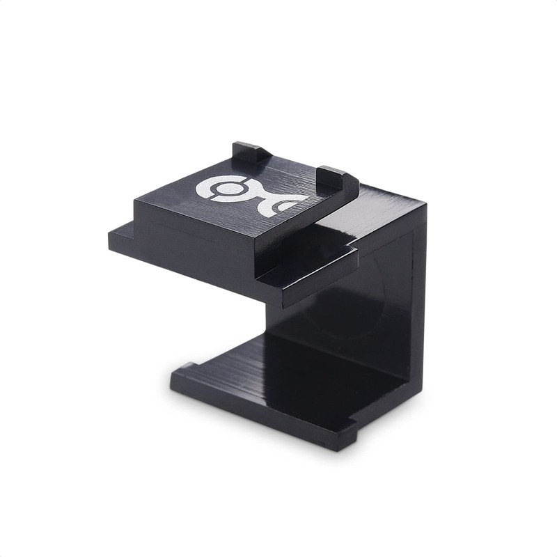 Cable Matters (20-Pack) Blank Keystone Jack Inserts in Black