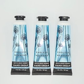 Endless Weekend Hand Cream 3-Piece Bath and Body Bundle | Pack of Three Shea Butter Hand Creams (1 fl oz Each)