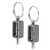Mytee Products (2 Pack) Universal Long Spring Lock Steel Latch