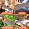 18” Hand Saw for Wood Cutting, 6 TPI Fine Cut,