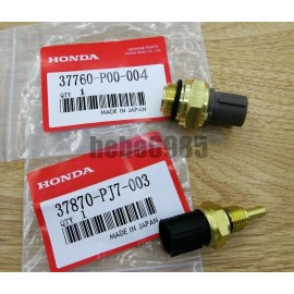 For Honda OEM Set of 2 Cooling Fan Switch Coolant Temp Sensor Fit Honda Accord CR-V Civic