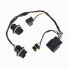 Headlight Wiring Harness Assembly Headlamp Socket Compatible with 2008-2014 Chevy