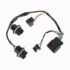 Headlight Wiring Harness Assembly Headlamp Socket Compatible with 2008-2014 Chevy Silverado 1500 2500HD 3500HD Replaces 645-745 15841609 25962806