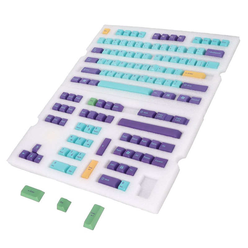 PBT Keycaps 150 Keys 5 Sides Sublimation for Cherry Height