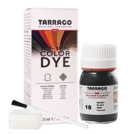 Tarrago Lederfarbe Color für Naturleder, Synthetik und Textil | Lederfärbemittel 25 ml | Farbstoff für Schuhe