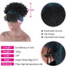 LEOSA Headband Wig for Black Women ,Wrap Wig 2 in