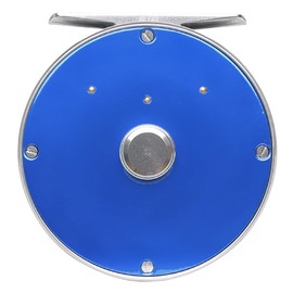 Vintage Classic Fly Fishing Reel,Right/Left Handle Position, Fly Reel (Blue, 3/4 wt)
