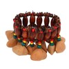 RiToEasysports African Tribal Bracelet Hand Bell Bracelet Tribal Style Party
