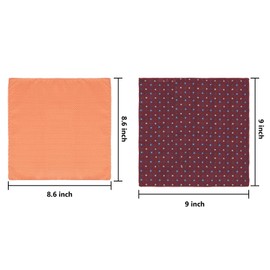 SATINIOR Pañuelo de bolsillo para hombre, 24 piezas, para hombre, colores suaves, surtido de pañuelos para boda, fiesta, Multicolorido, Talla única