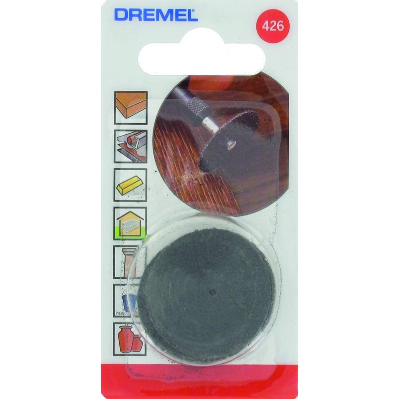 Dremel 426 Fiberglass Reinforced Cut-Off Wheels, 5 Heavy Duty Cutting
