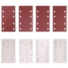 ASDSH Sandpaper Waterproof Sandpaper Sandpaper Rectangular Sandpaper 8 Holes Sanding