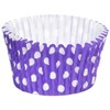 Holly Cupcakes 180 Excellent Quality Purple Polka Dot Muffin Cases