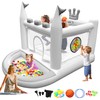 Easyair Inflatable Bounce House for Kids Ages 3-8, 5 in