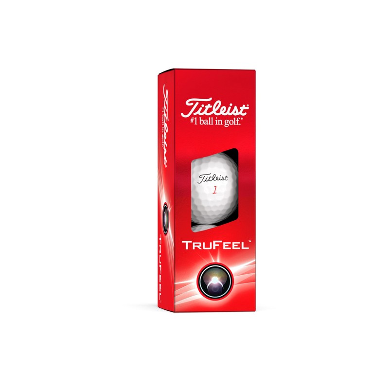 Titleist TruFeel Golf Balls, White (One Dozen)