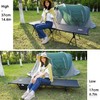 YOUGYM CAMPNACHT Ultralight Camping Cot with Leg Extenders, Aluminum Lightweight