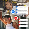 QAZITV Bone Conduction Headphones Bluetooth Open Ear Earbuds Wireless Headset