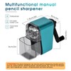 GUCOLUBU Manual Pencil Sharpener Hand Crank Pencil sharpeners for Kids