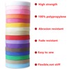 Red Webbing Backpack Bag Straps for Crafts 1 Inch-Durable Polypropylene