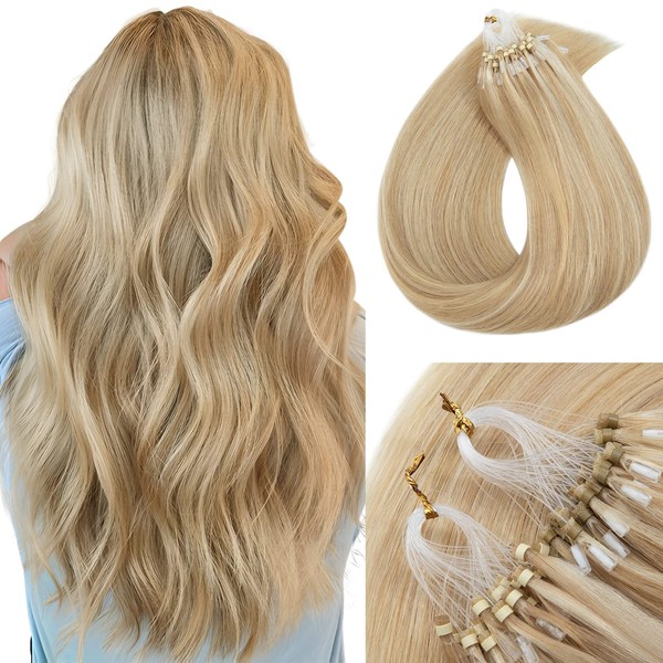 MY-LADY Microlink Hair Extensions Microbead Human Hair Extensions 20 Inch