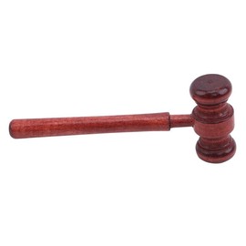 2Pcs Wood Judge Gavels Auction Court Gavels Wooden Judge Hammers Wood Hammer Props Judge Costume Accessories for Lawyer Courtroom Gavels Desk Accessories & Workspace Organizers 3.2 x 6.7 x 17.4 cm