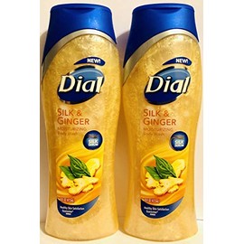 Dial Moisturizing Body Wash - Silk & Ginger - Net Wt. 16 FL OZ (473 mL) Per Bottle - Pack of 2 Bottles