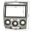 tomzz Audio 2433-016 Double DIN Radio Faceplate Compatible with Mazda