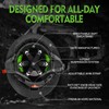 GREEN DEVIL Matrix Full Brim Hard Hat with Headlight Vented