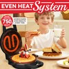 SugarWhisk 6" Stuffed Waffle Maker Rotating, Flip Waffles Maker Machine