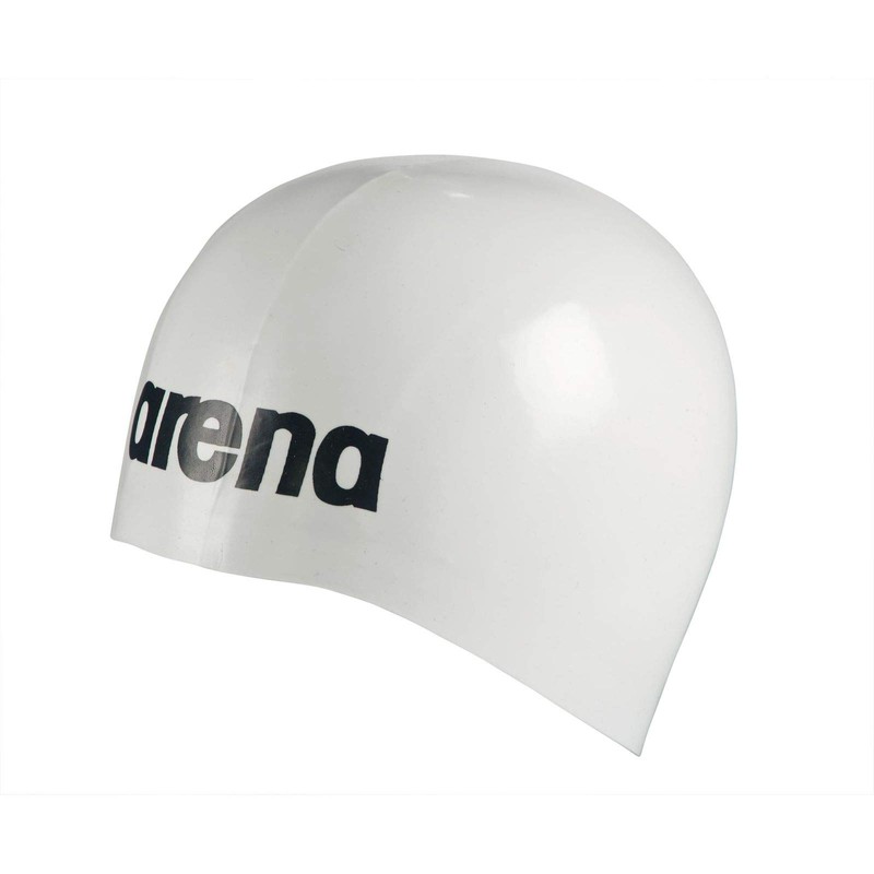 ARENA Moulded Pro Ii Swimming Caps for Swimmers Silver One