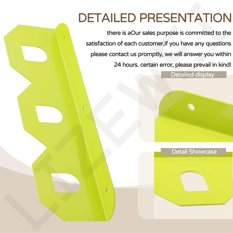 LIZEWEI 2 Pcs Metal Ry-obi 18V Battery Holder/Battery Wall Mount